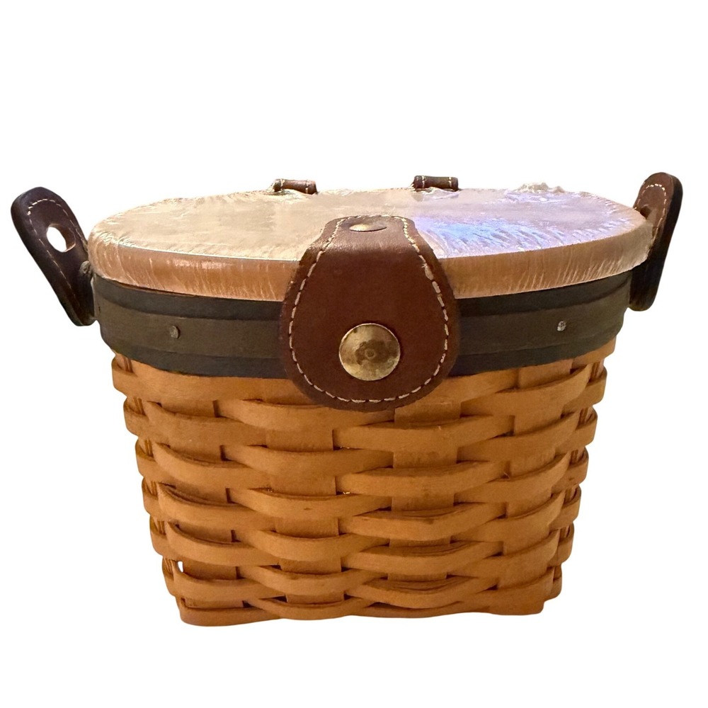 Longaberger 2000 Collector's Club Small Saddlebrook Basket Purse (No Strap)